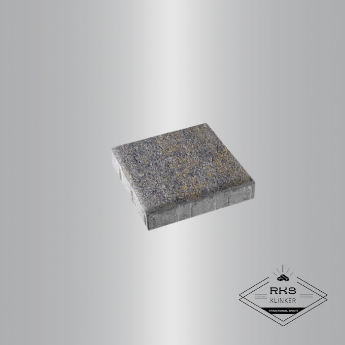 Тротуарная плитка КВАДРАТ - Б.6.К.8, Искусственный камень, Базальт в Старом Осколе